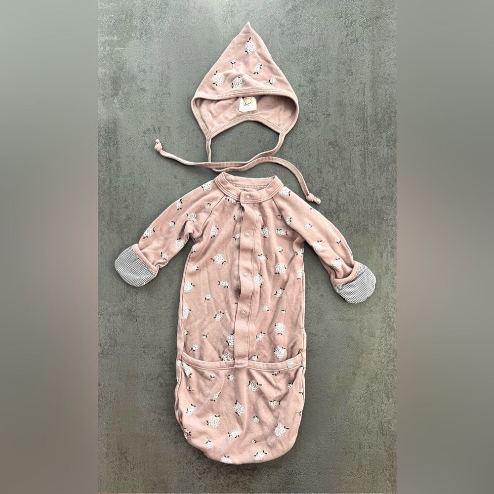 Goumi x Briar Baby 24 Hour Convertible Gown and Hat